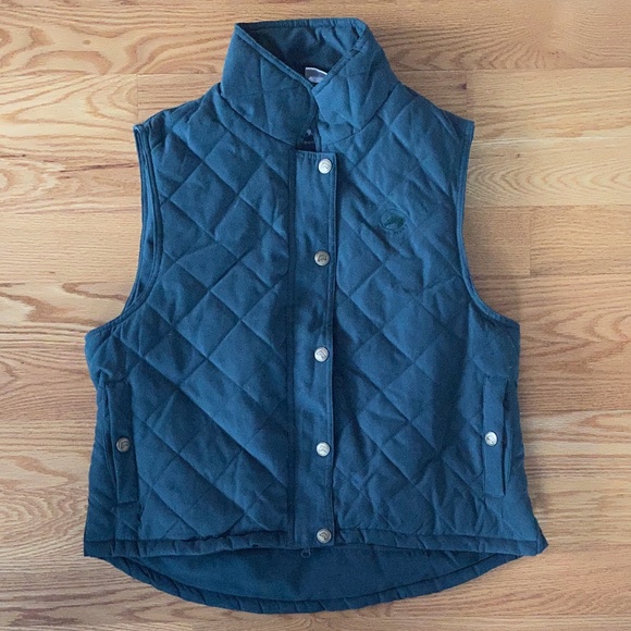 Riding Sport Jackets & Blazers - NWOT Riding Sport Equestrian Wear Green Vest (M)